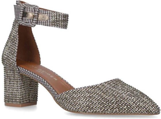 Kurt Geiger London Burlington tweed pumps Beige