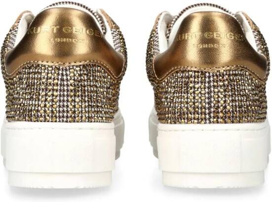 Kurt Geiger London Laney sneakers verfraaid met kristallen Beige