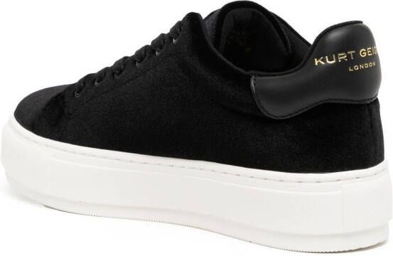 Kurt Geiger London Laney Eye sneakers met plateauzool Zwart