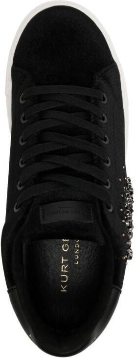 Kurt Geiger London Laney Eye sneakers met plateauzool Zwart