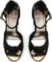 Kurt Geiger London Shoreditch sandalen met plateauzool Zwart - Thumbnail 4