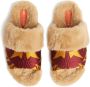 La DoubleJ Winter slippers met jacquard Beige - Thumbnail 3