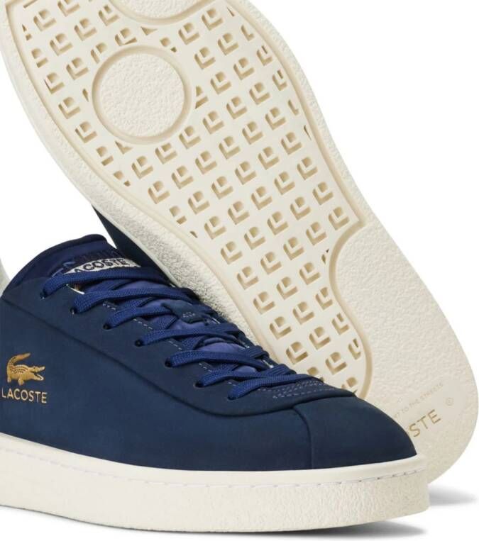 Lacoste Baseshot leren sneakers Blauw