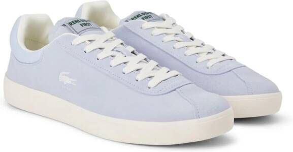 Lacoste Baseshot suède sneakers Blauw