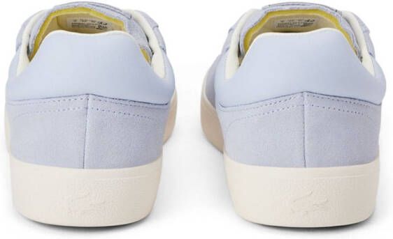 Lacoste Baseshot suède sneakers Blauw