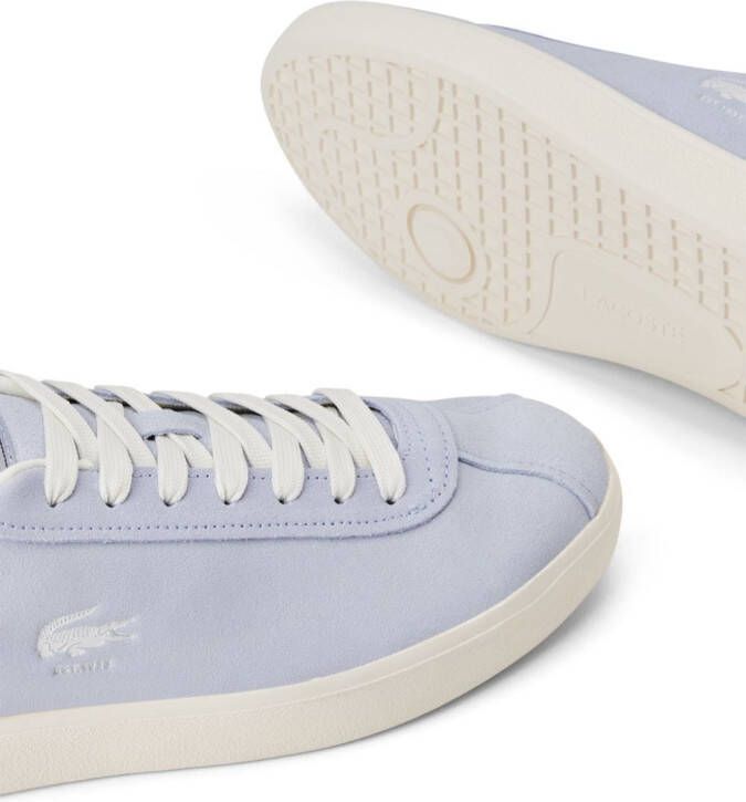 Lacoste Baseshot suède sneakers Blauw