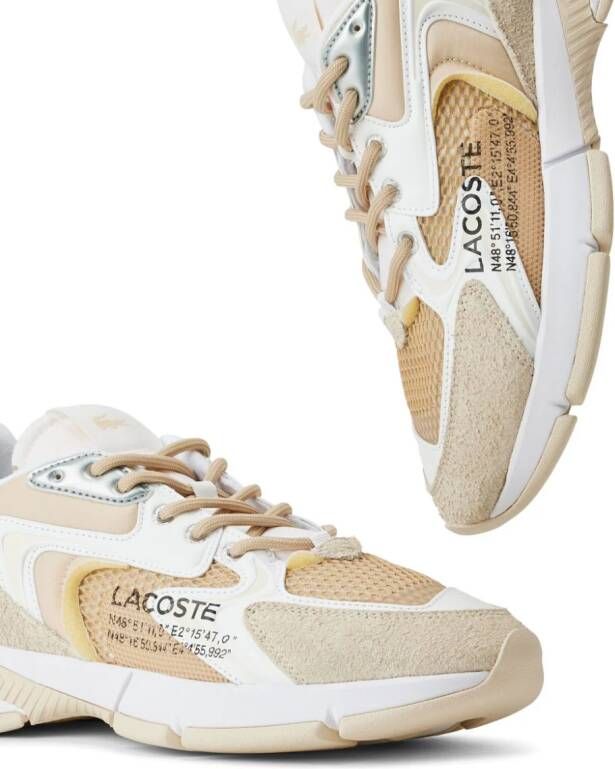 Lacoste L003 Neo sneakers met vlakken Beige