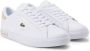 Lacoste Powercourt leren sneakers Wit - Thumbnail 2