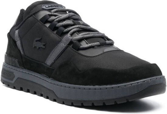 Lacoste T-Clip low-top sneakers Zwart