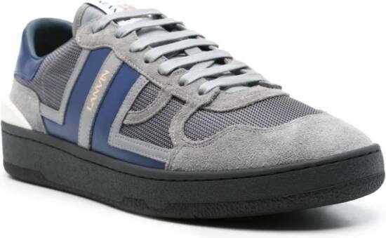 Lanvin Clay leren sneakers Grijs