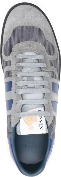 Lanvin Clay leren sneakers Grijs