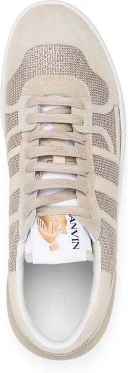 Lanvin Clay mesh sneakers Beige