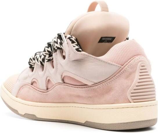 Lanvin Curb chunky sneakers Roze