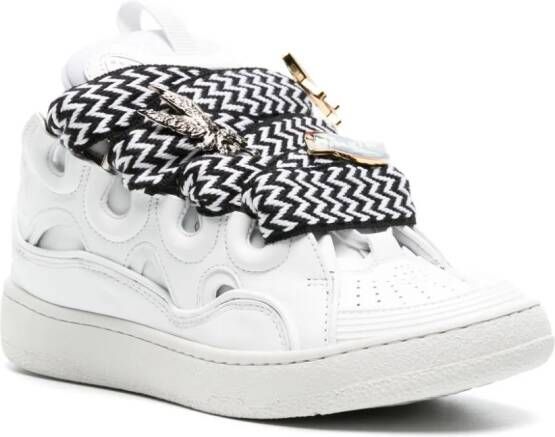 Lanvin x Future Curb leren sneakers Wit