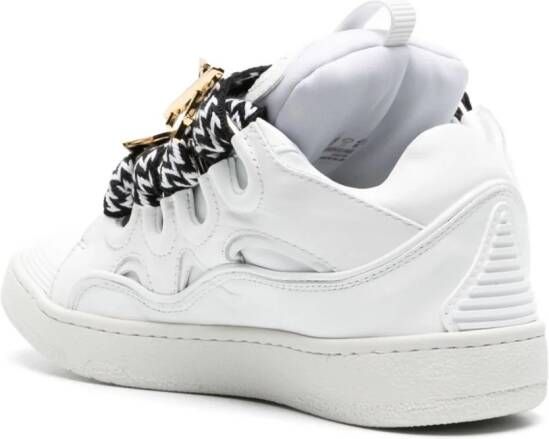 Lanvin x Future Curb leren sneakers Wit