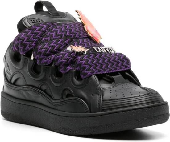 Lanvin x Future Curb leren sneakers Zwart