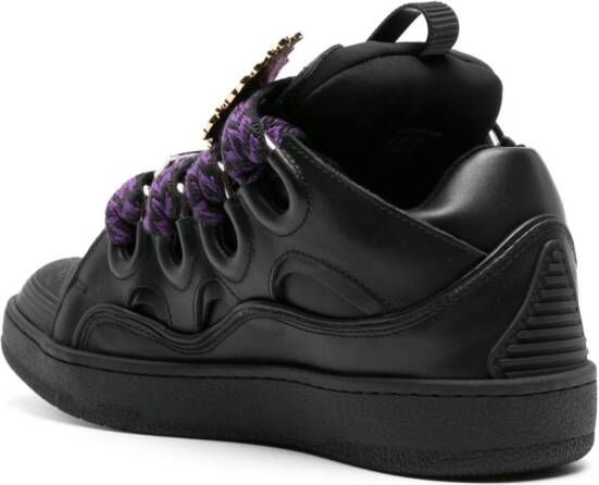 Lanvin x Future Curb leren sneakers Zwart