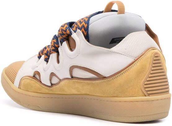 Lanvin Curb low-top sneakers Beige