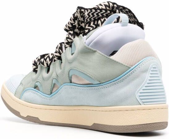 Lanvin Curb low-top sneakers Blauw