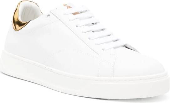 Lanvin DBB0 leren sneakers Wit