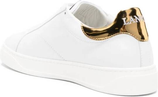 Lanvin DBB0 leren sneakers Wit