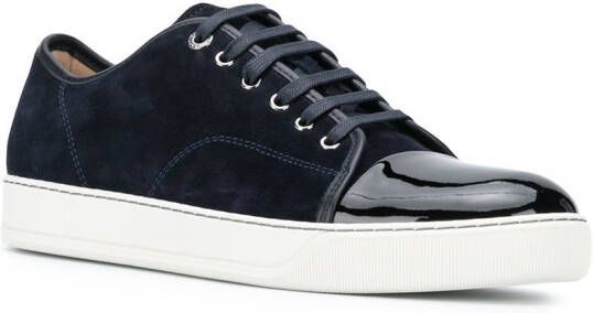 Lanvin DBB1 lakeleren sneakers Blauw