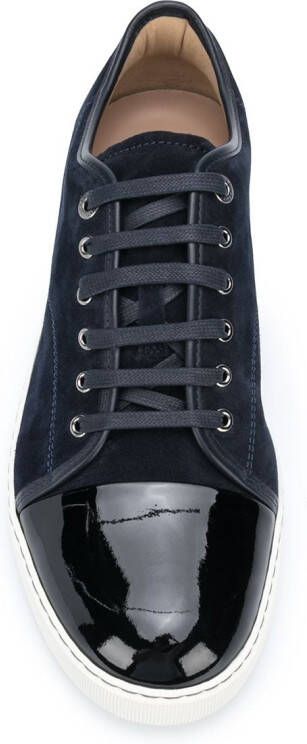 Lanvin DBB1 lakeleren sneakers Blauw