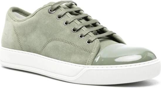 Lanvin DBB1 suède sneakers Groen