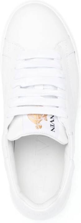 Lanvin DD80 leren sneakers Wit