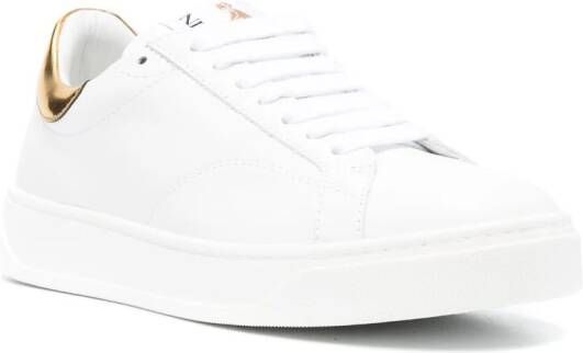 Lanvin DD80 leren sneakers Wit