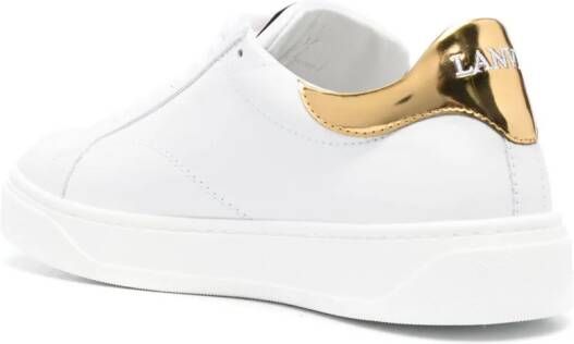 Lanvin DD80 leren sneakers Wit