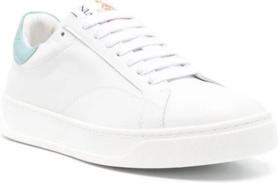 Lanvin DDB0 leren sneakers Wit