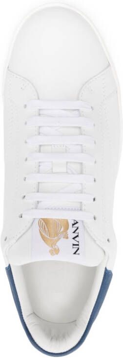 Lanvin DDB0 low-top sneakers Wit