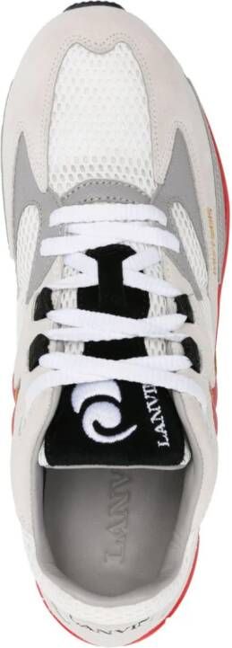 Lanvin Suède sneakers Wit