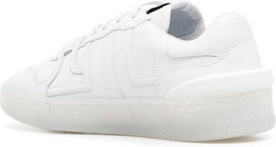 Lanvin Leren sneakers Wit