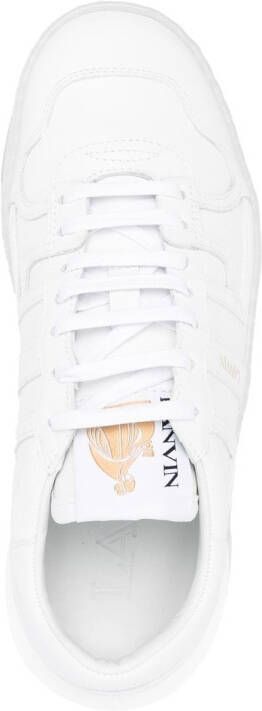 Lanvin Leren sneakers Wit