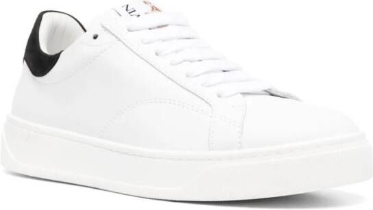 Lanvin Sneakers met logopatch Wit