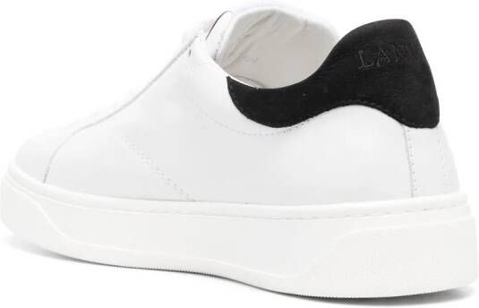 Lanvin Sneakers met logopatch Wit