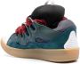 Lanvin Sneakers met logopatch Blauw - Thumbnail 3