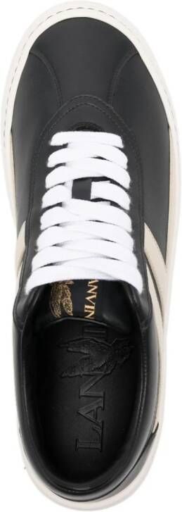 Lanvin x Future Cash leather sneakers Zwart