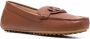 Lauren Ralph Lauren Brynn loafers met logopatch Bruin - Thumbnail 2