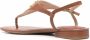 Lauren Ralph Lauren Ellington leren sandalen Bruin - Thumbnail 3