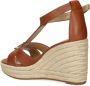 Lauren Ralph Lauren Sandalen met sleehak Bruin - Thumbnail 3