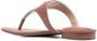 Lauren Ralph Lauren Sandalen met logoprint Bruin - Thumbnail 3