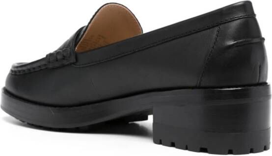 Lauren Ralph Lauren Wren loafers met ronde neus Zwart