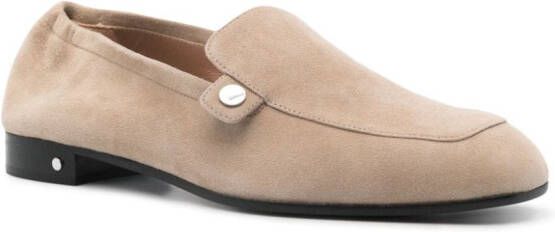 Laurence Dacade Angela suède loafers Beige