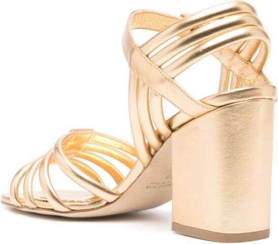 Laurence Dacade Camila 85 leren sandalen Goud