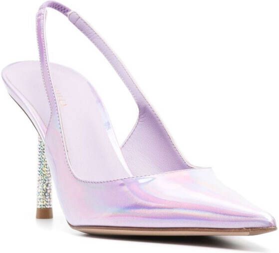 Le Silla Slingback pumps Roze