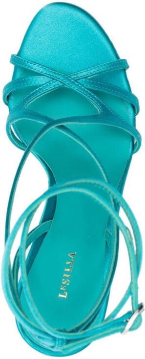 Le Silla Belen sandalen met bandjes Blauw