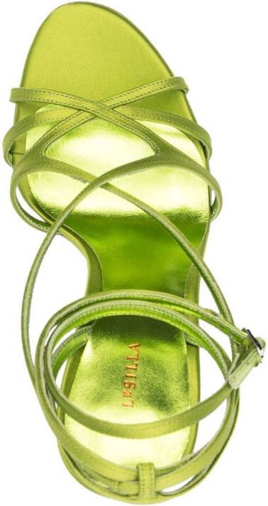 Le Silla Belen sandalen met bandjes Groen